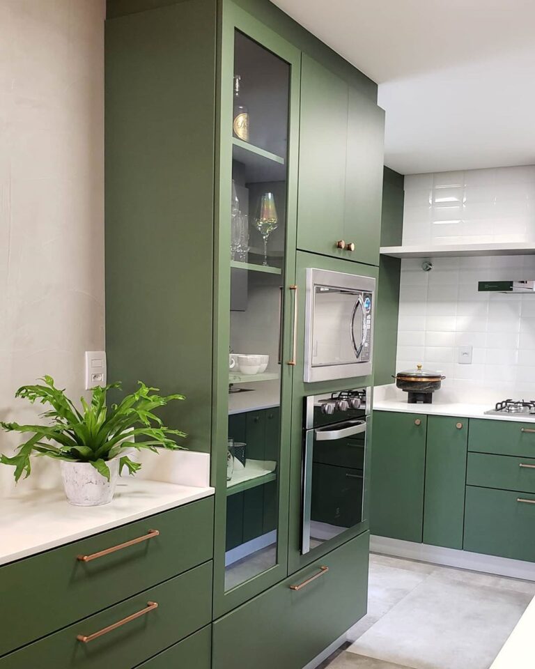 Cozinha Verde: 69+ Ideias de Decoração para Deixar sua Cozinha Linda!