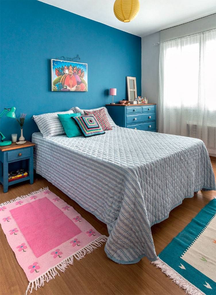 quarto azul