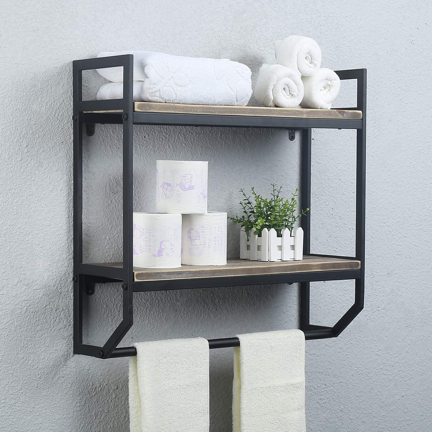 bathroom shelf