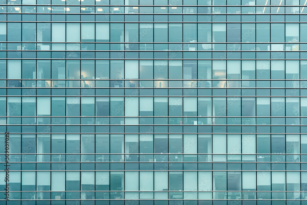 glass facade