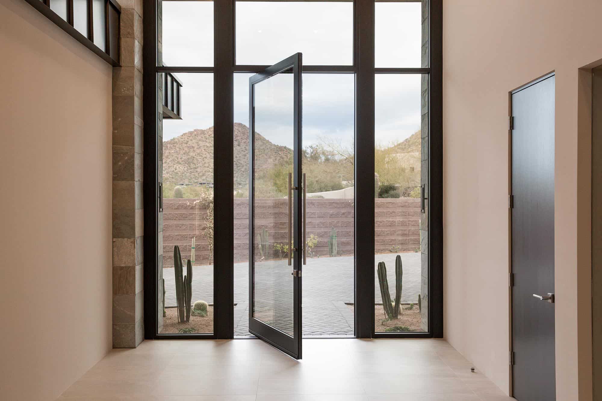 pivoting door