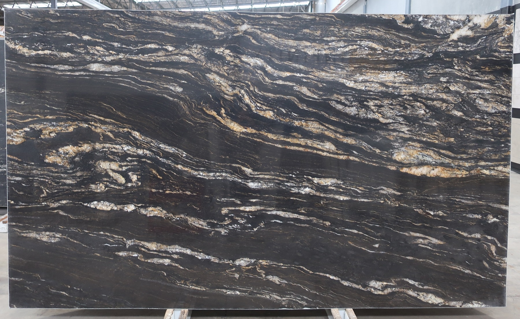 black granite