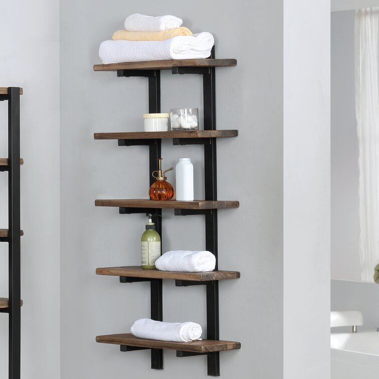 bathroom shelf