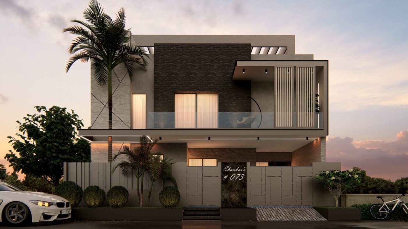 modern house facades