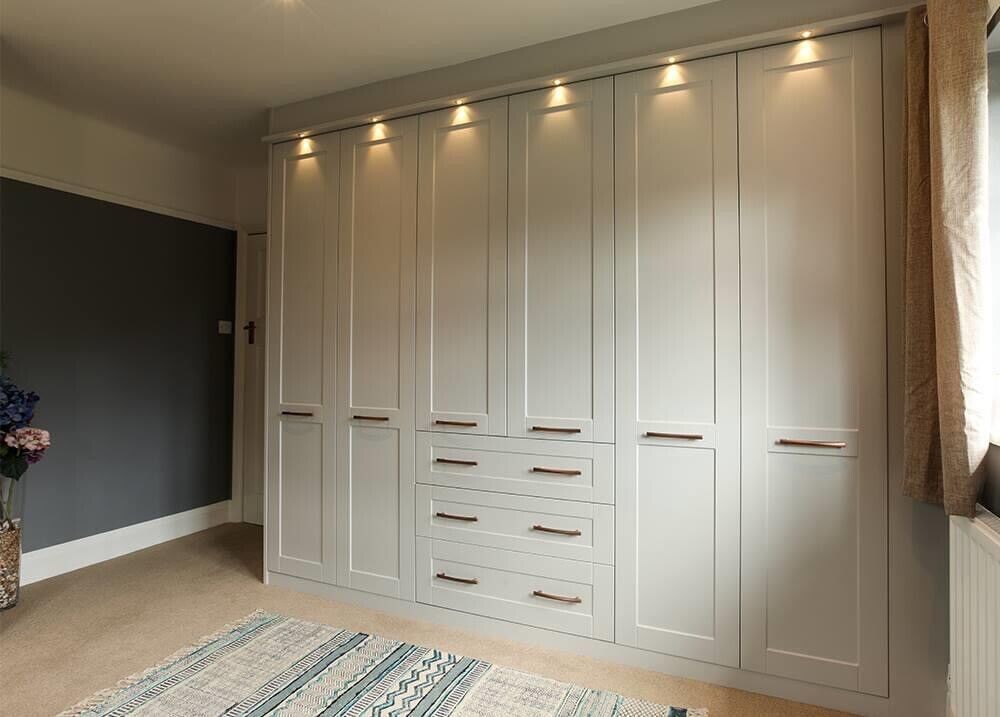 built-in wardrobe