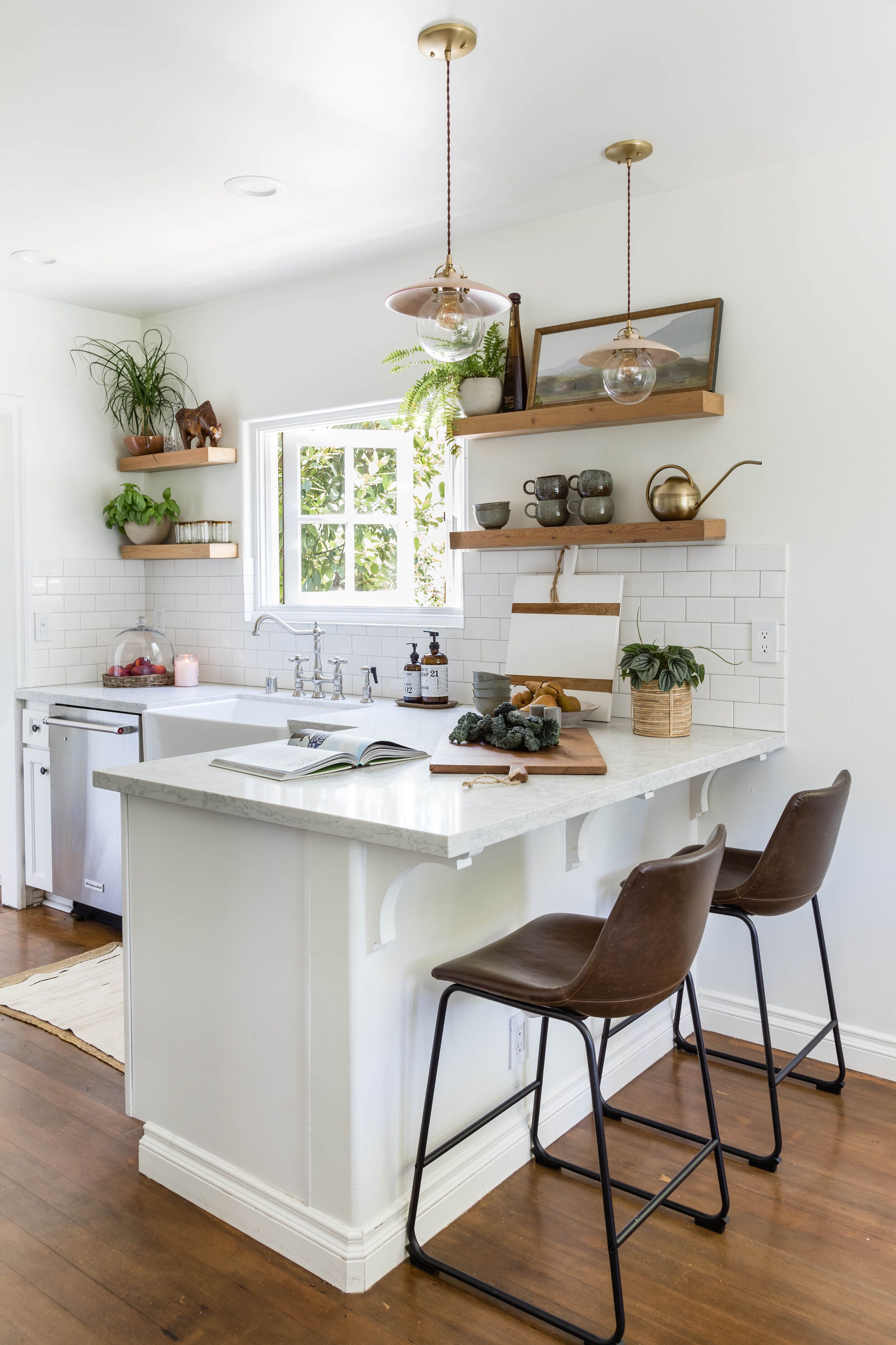 small planned kitchen