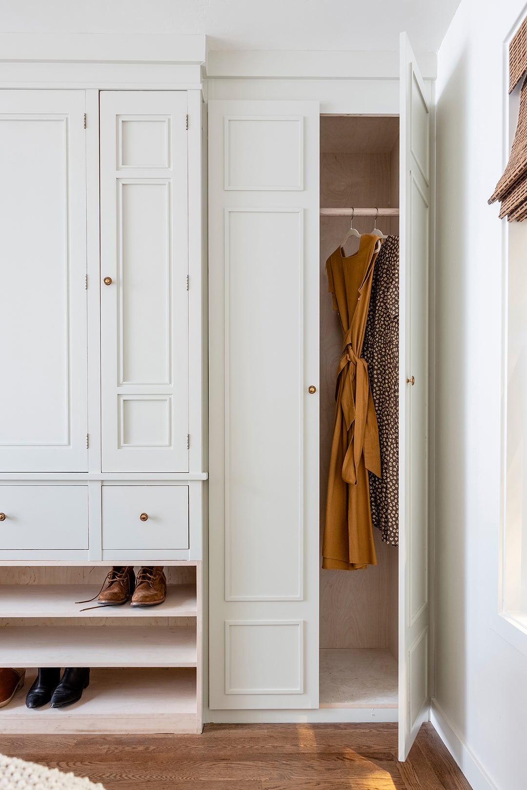 built-in wardrobe