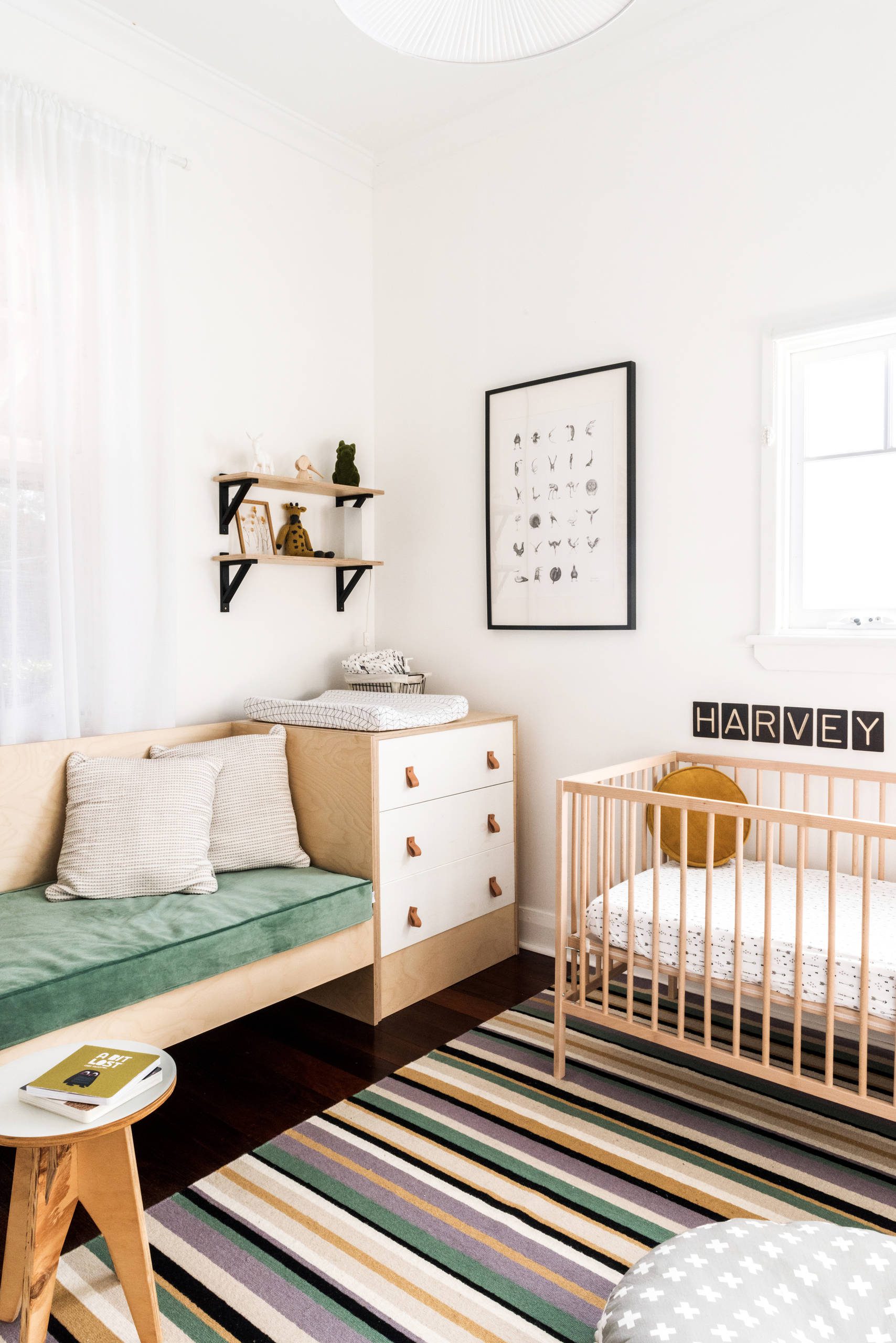 simple baby room