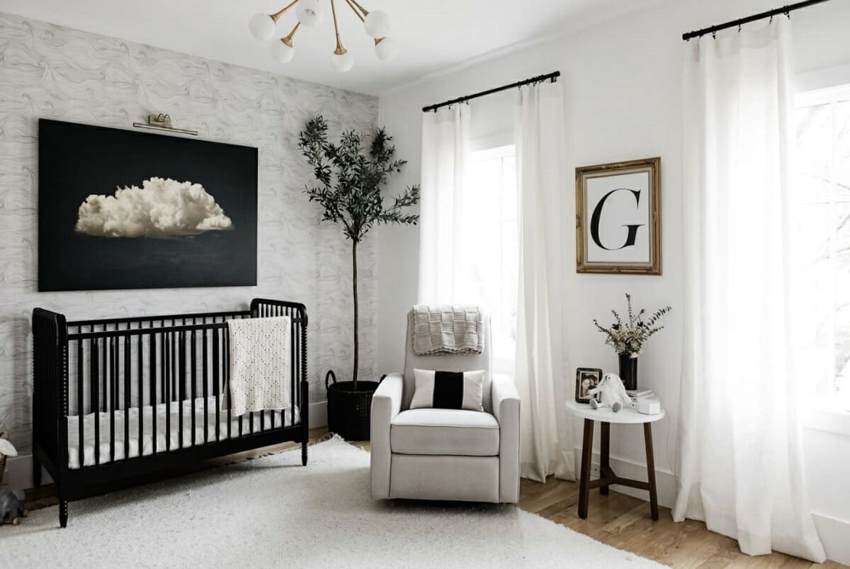 simple baby room