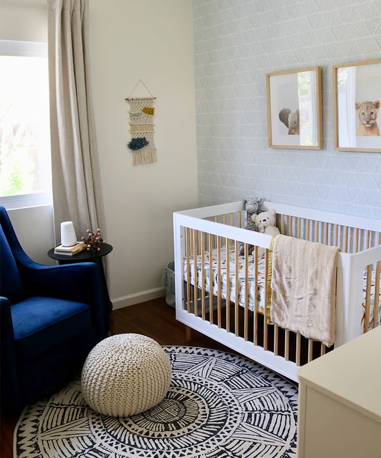 simple baby room