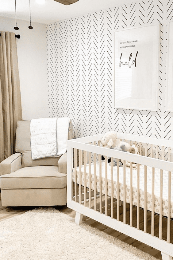 simple baby room