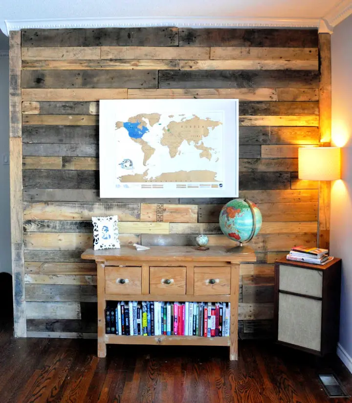 pallet wall