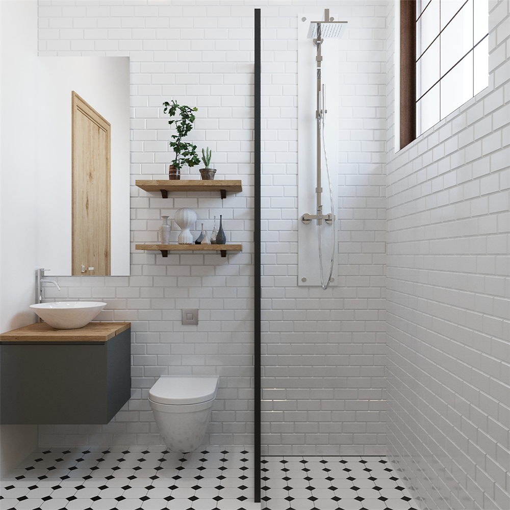 simple and small bathrooms