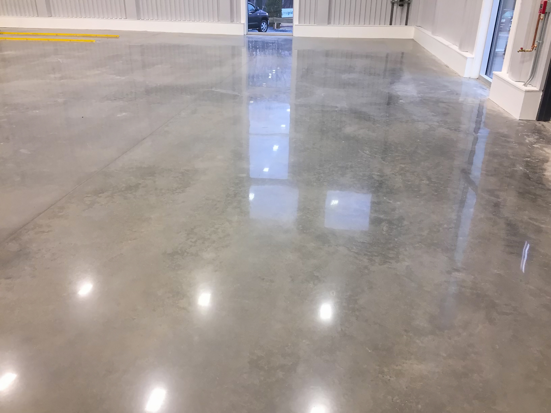 polished floor