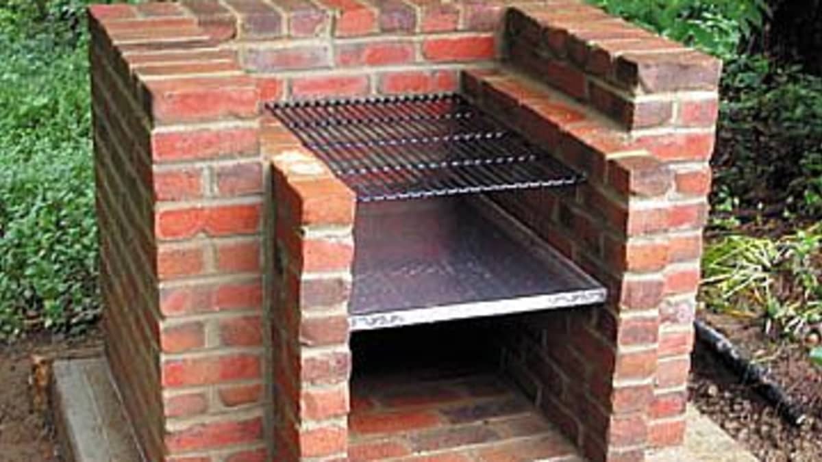 brick barbecue