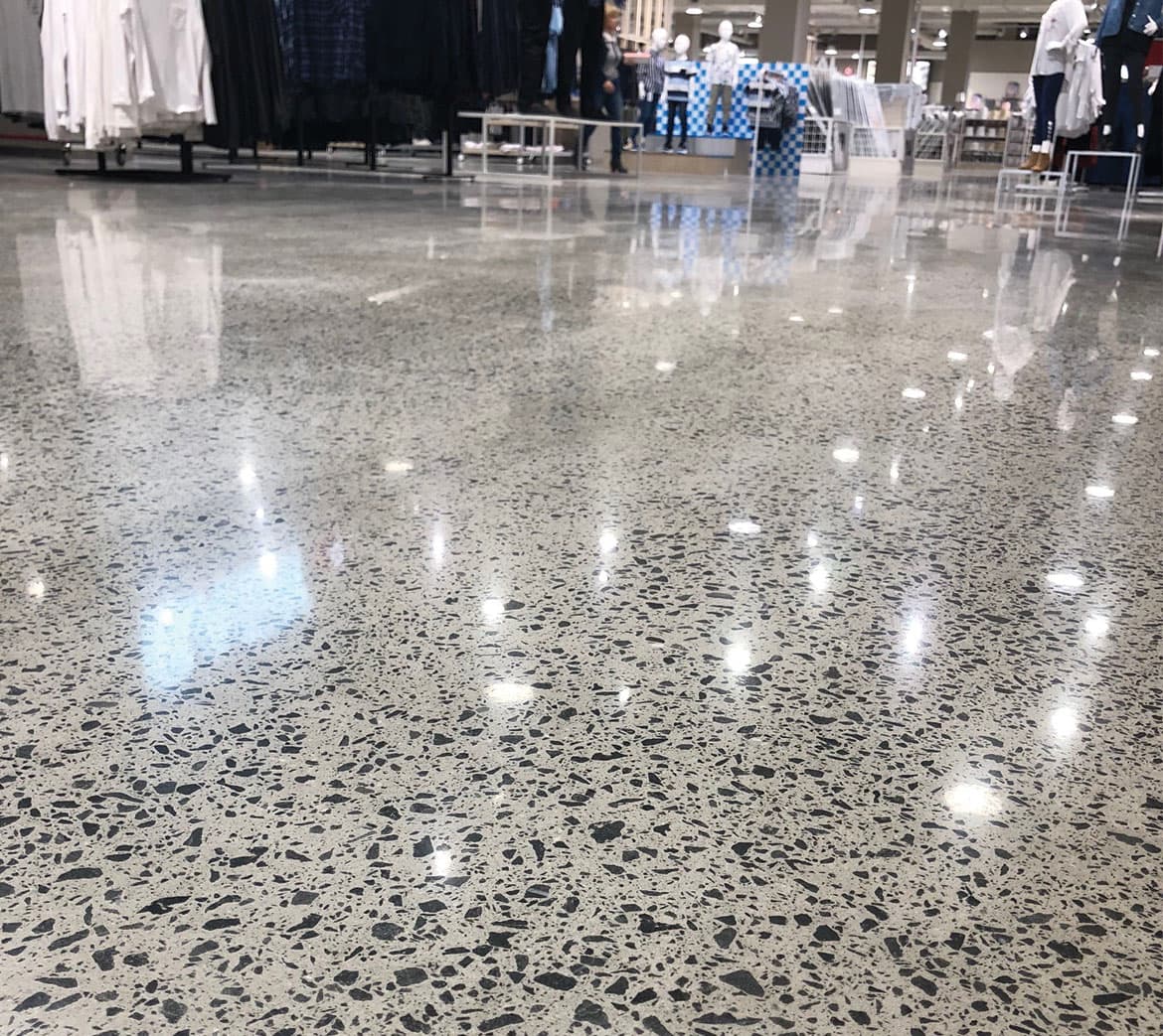 polished floor