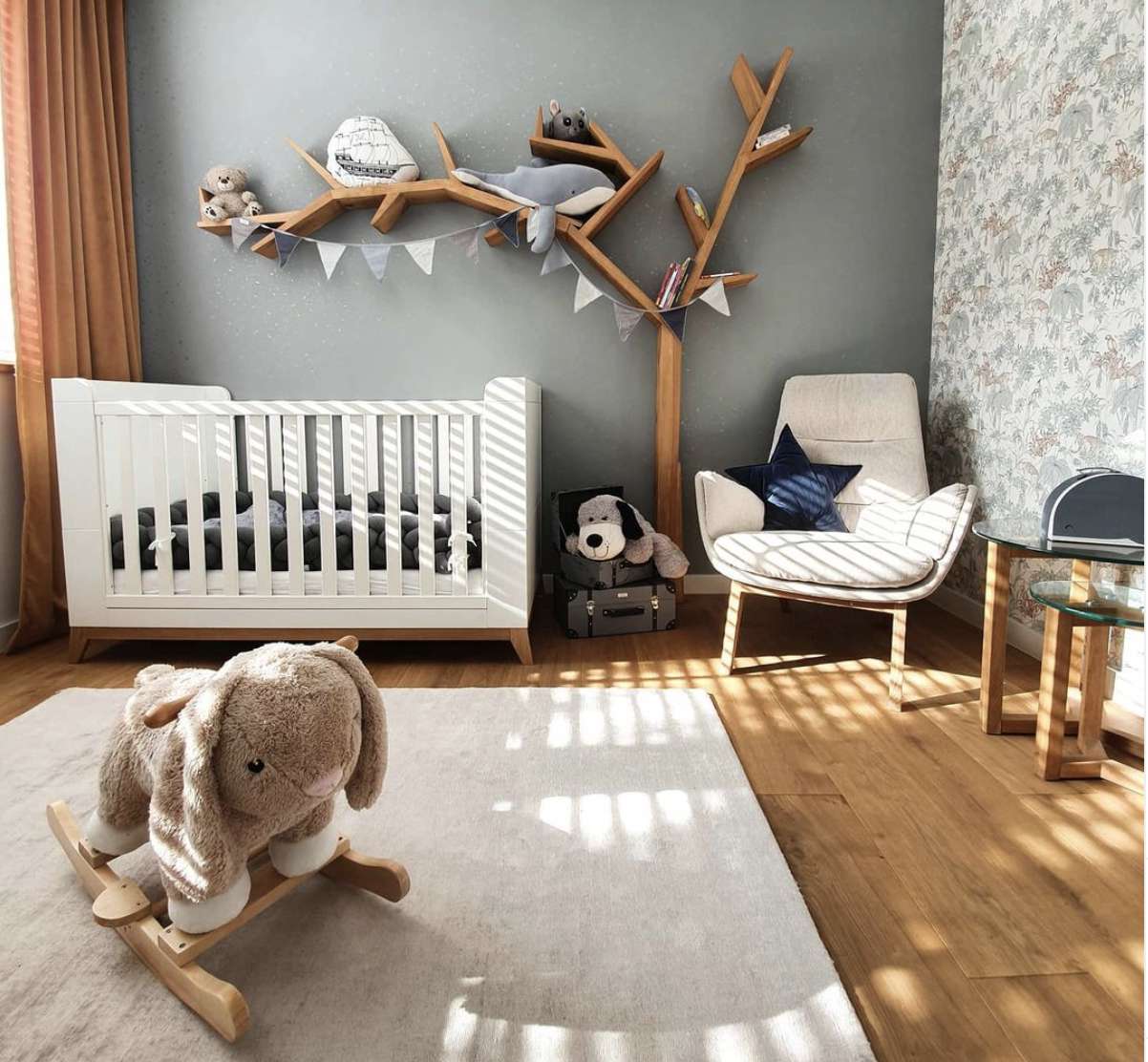 simple baby room