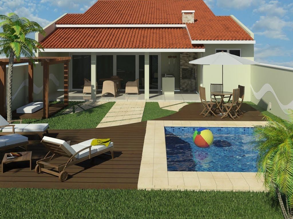 casas com piscinas