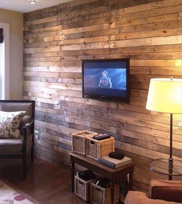 pallet wall