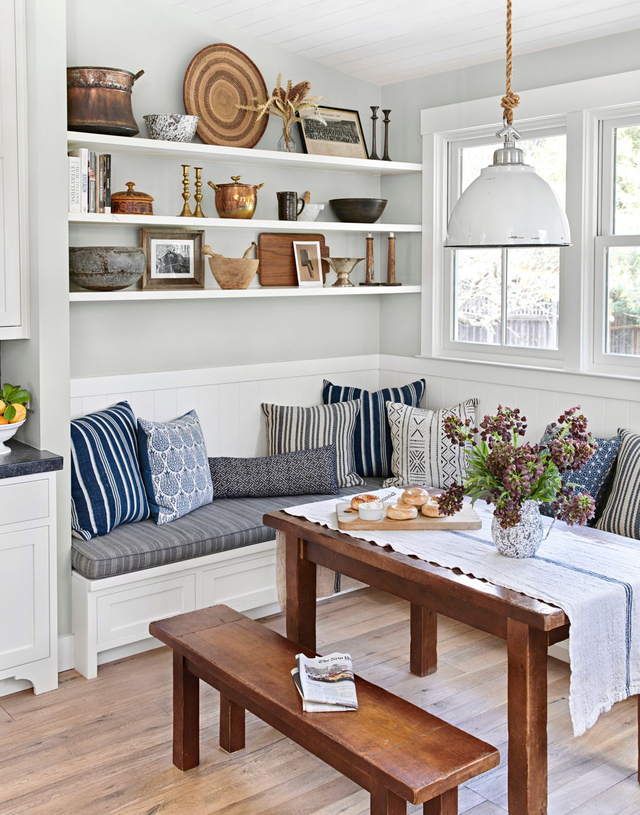 kitchen with bench