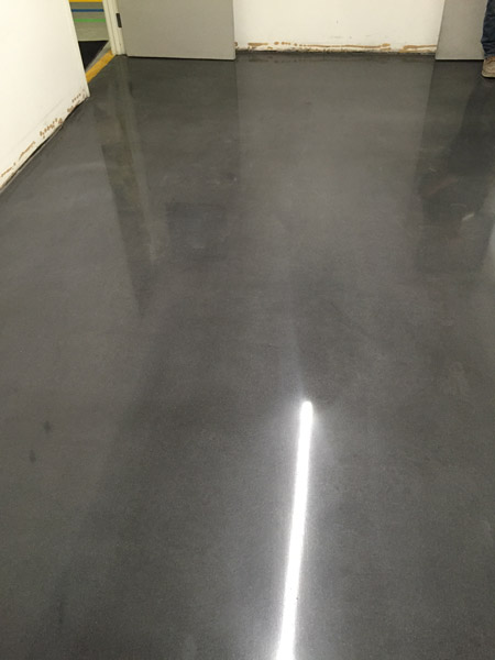 polished floor