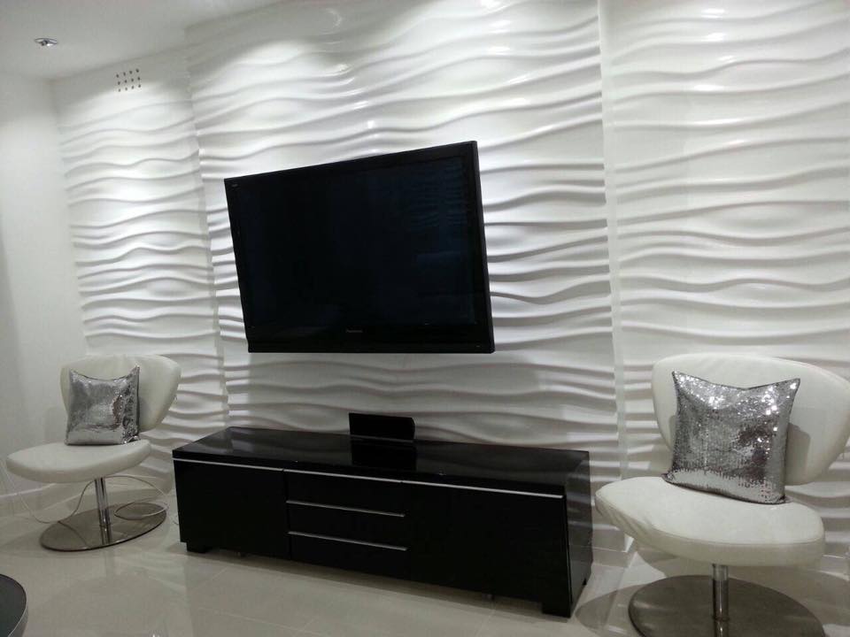 3d plaster panels