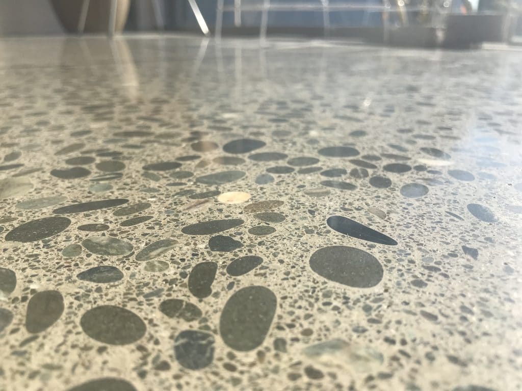 polished floor