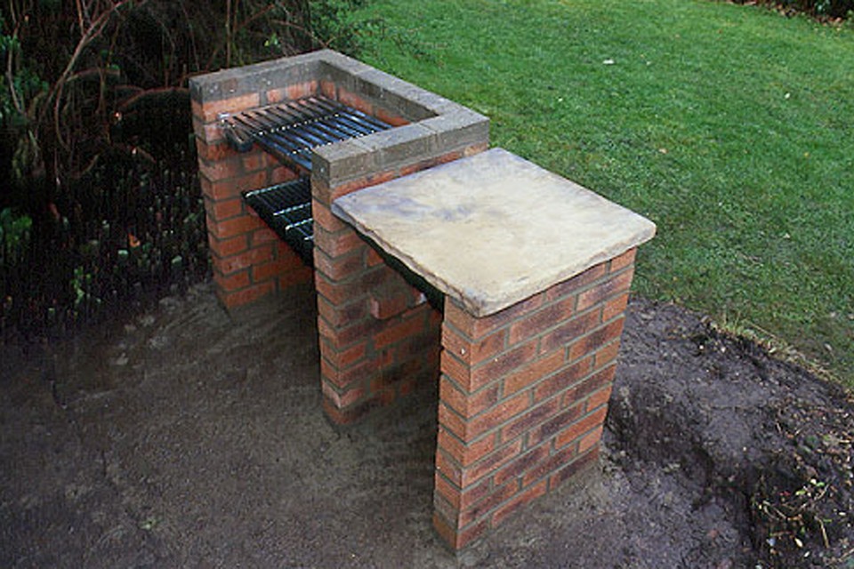 brick barbecue