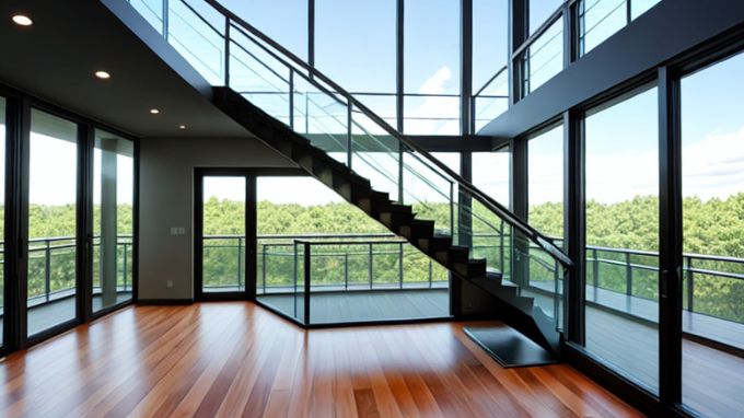 glass balcony