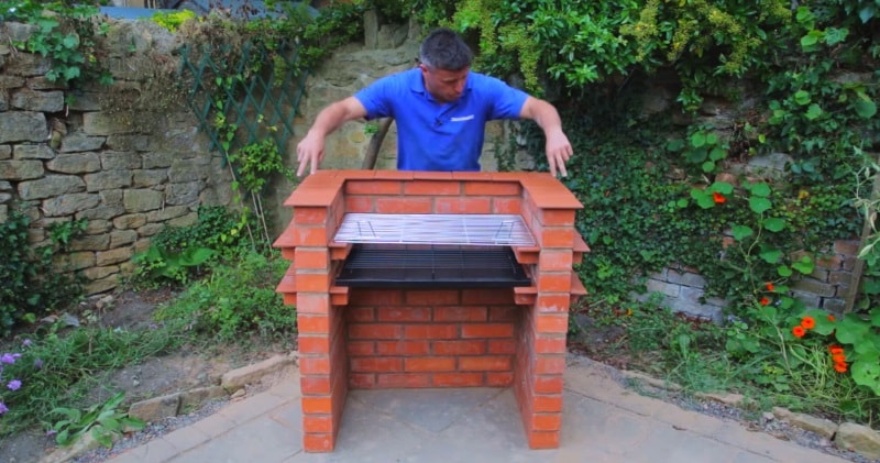 brick barbecue