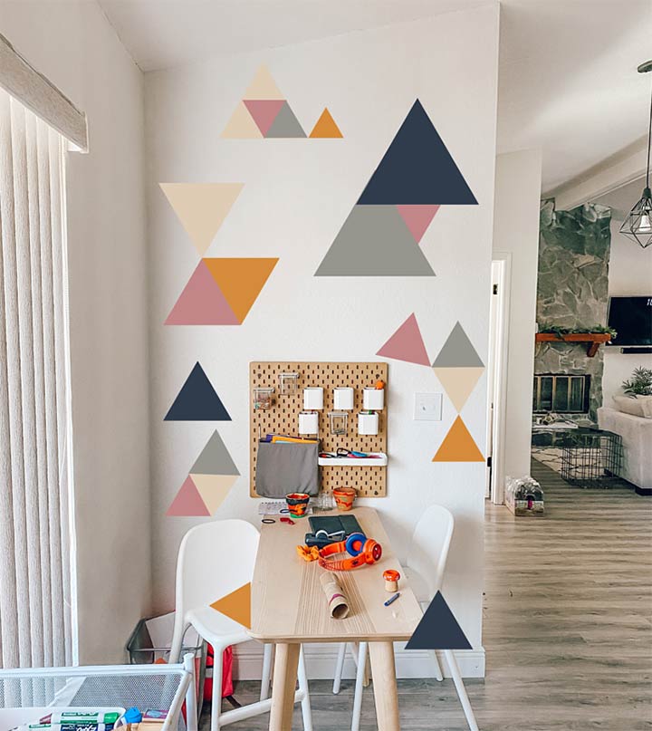 geometric wall