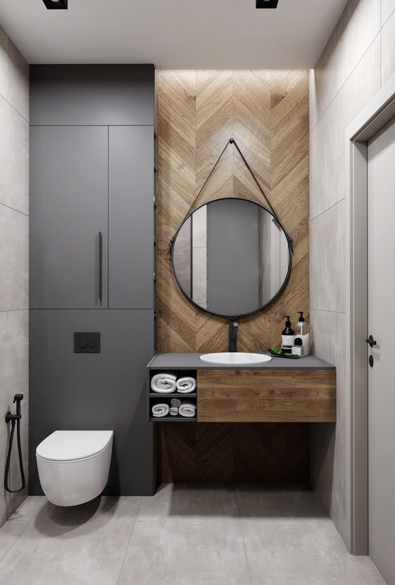 simple and small bathrooms