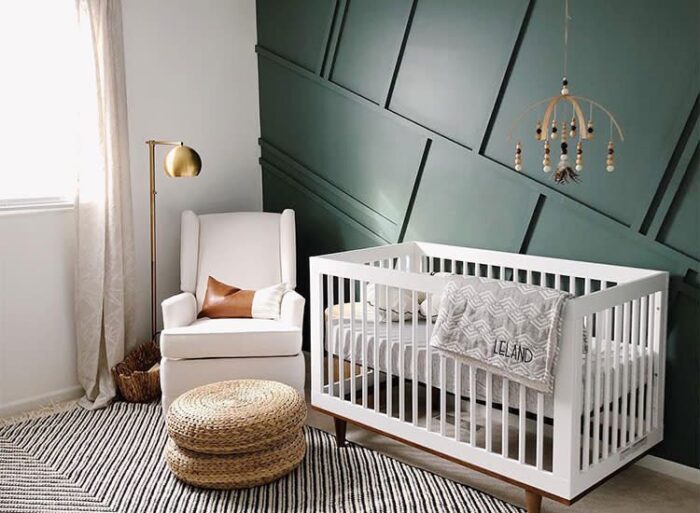 simple baby room