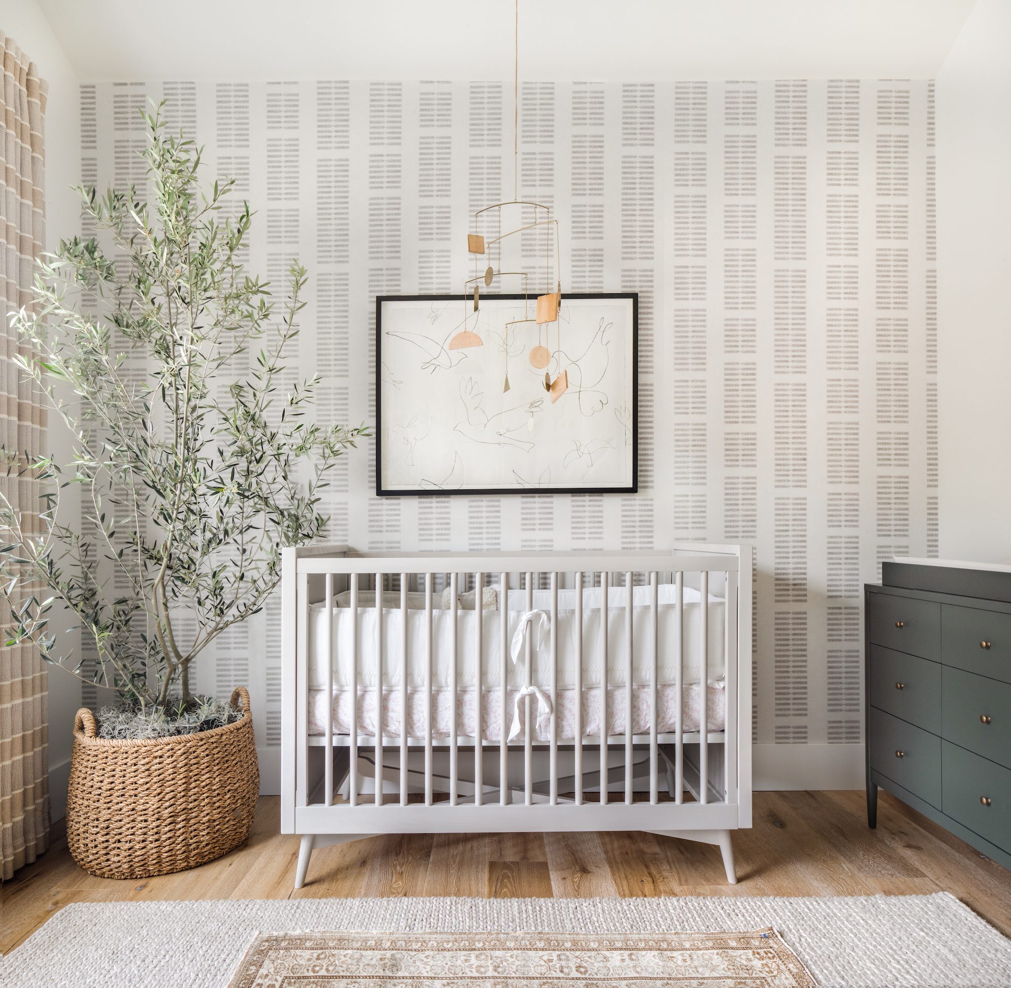 simple baby room