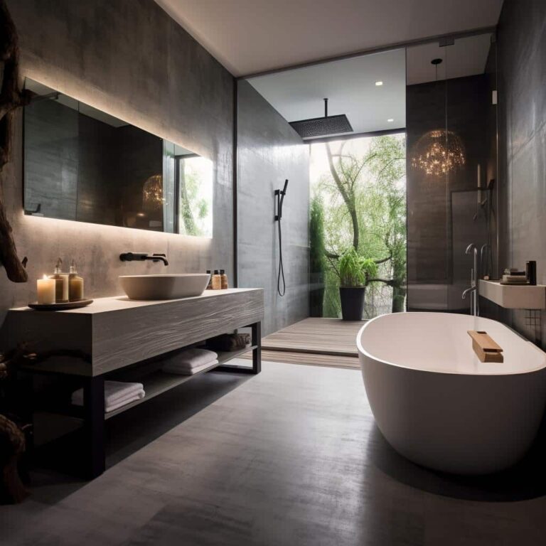 Ideias e Dicas de Decoração de Banheiro com Cimento Queimado