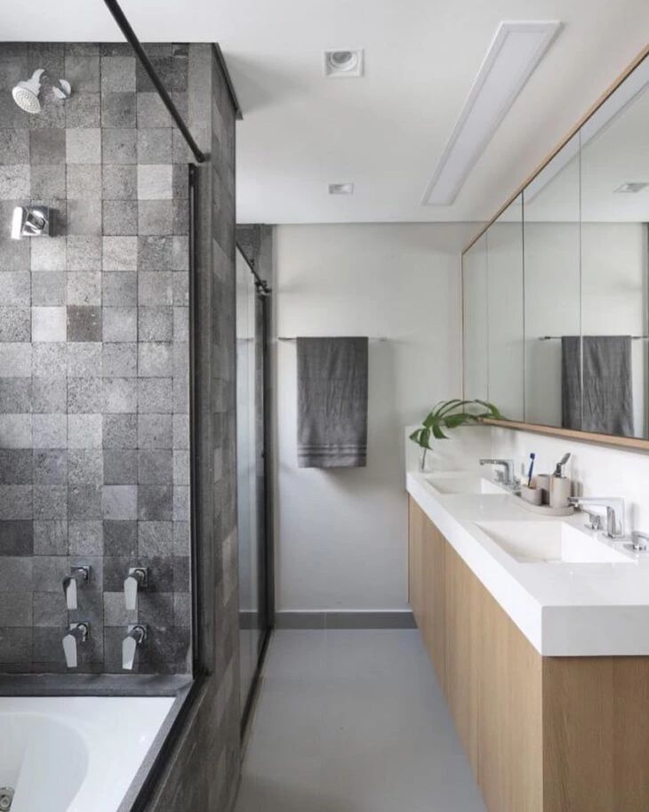Ideias e Dicas de Decoração de Banheiro Cinza