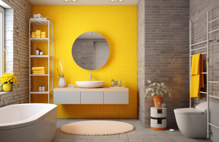 Decoração De Banheiro Com Amarelo: Dicas e Fotos para Inspirar!