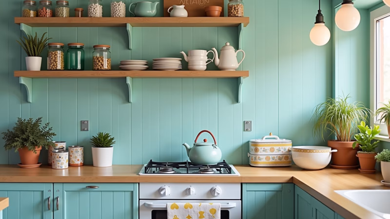 Acessórios indispensáveis para uma cozinha candy color autêntica.