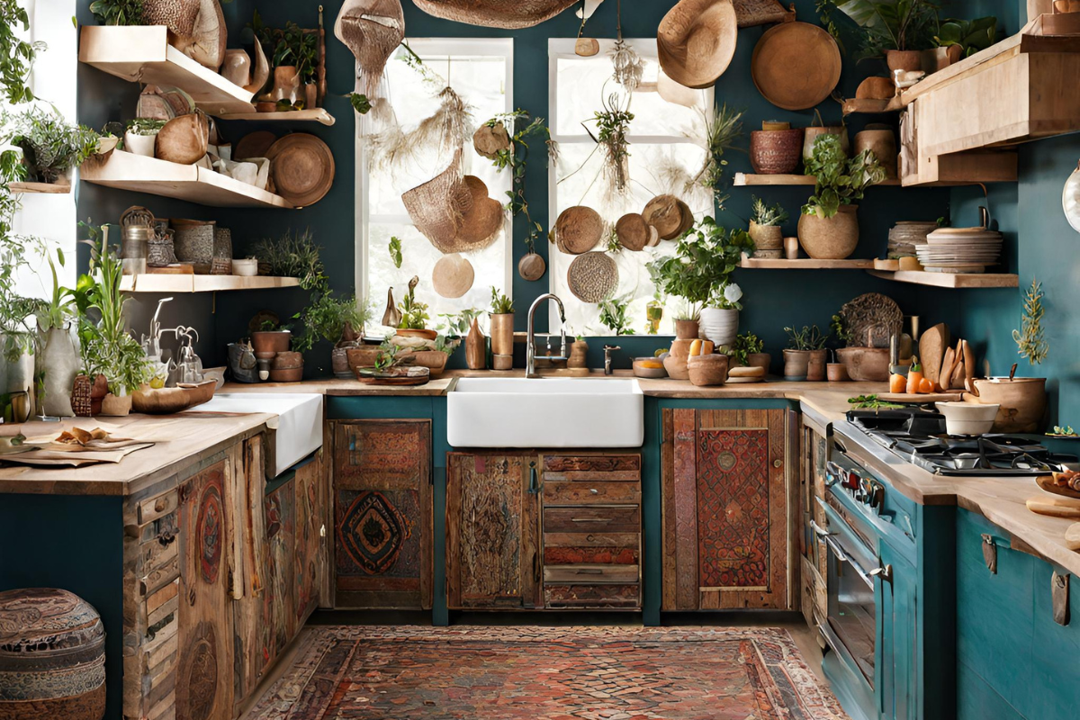 como-decorar-sua-cozinha-com-estilo-boho