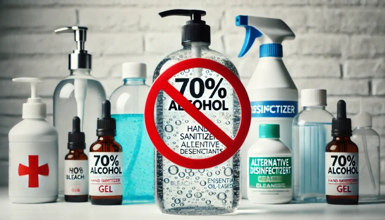 Por que o álcool 70 é proibido?