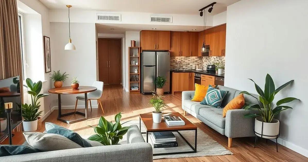 apartamento pequeno decorado