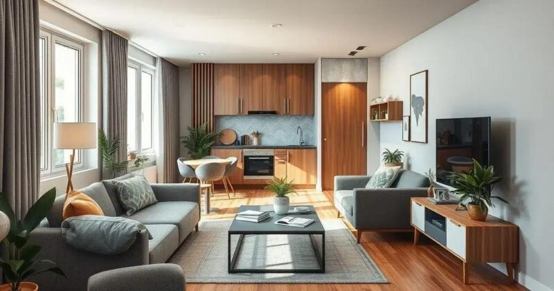 apartamento pequeno decorado