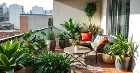 como decorar varanda de apartamento