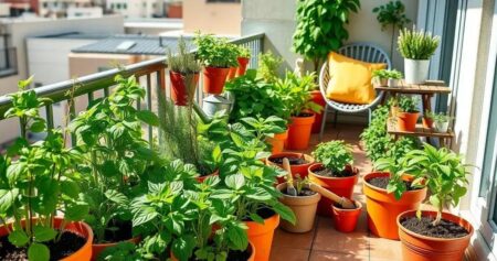 como fazer horta em apartamento