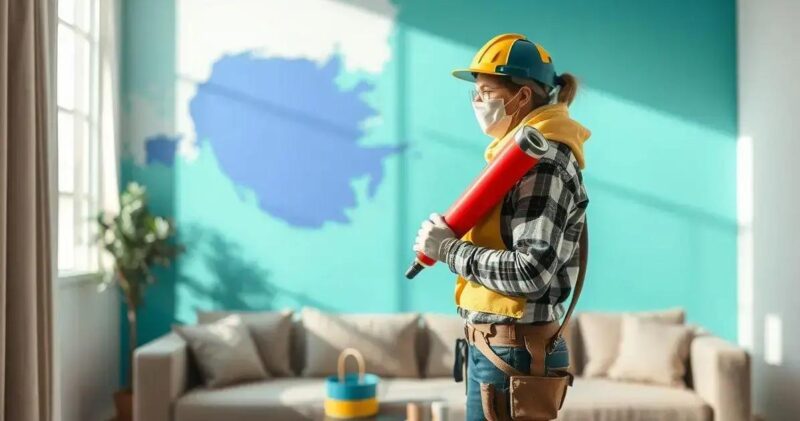 como pintar parede
