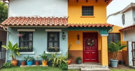 como renovar a frente de casa