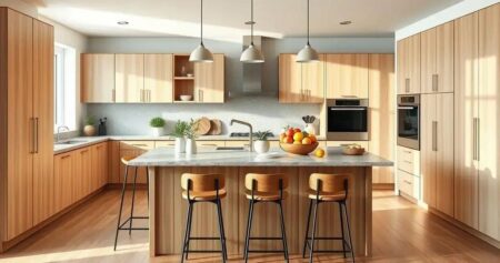 cozinha americana simples