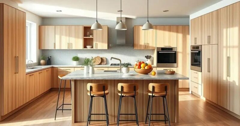 cozinha americana simples