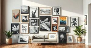 decoração com quadros