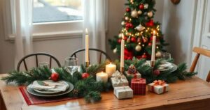 decoração de natal simples e barata
